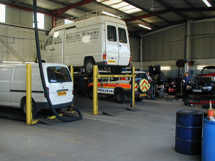 Kenhire 2004 - Vehicles in Main Workshop